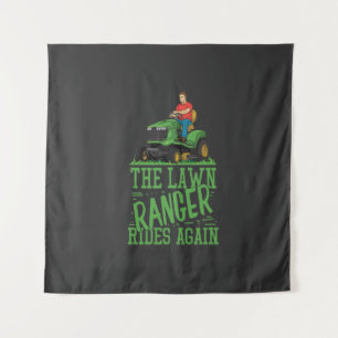 Lawn Mower Tapestry