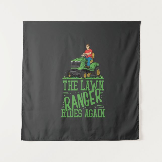 Lawn Mower Tapestry (Front)