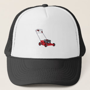 LAWN MOWER TRUCKER HAT
