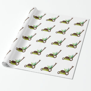 Lawn Mower Wrapping Paper