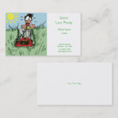 Lawn Mowing Business Card (Front/Back)