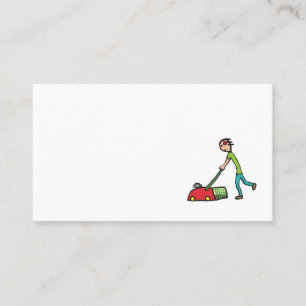 Lawn Mowing Business Card