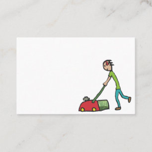 Lawn Mowing Business Card