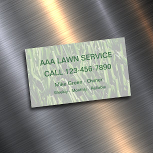Lawn Mowing Business Magnets