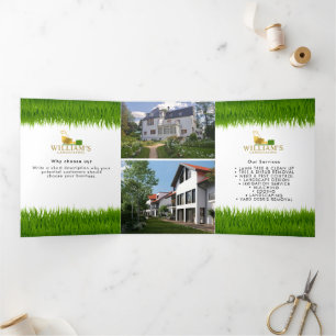 Lawn Mowing Cutting Services Gold Lawn 3 Brochure