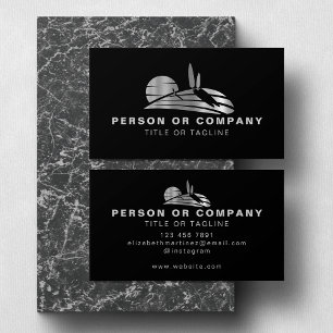 Lawn Mowing Landscaping Gardening Services Custom Business Card