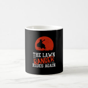 Lawn Mowing - Lawn Ranger Rides Again Coffee Mug