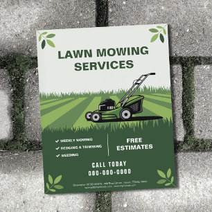 Lawn Mowing Services Flyer