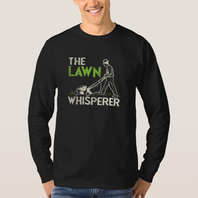 Lawn Mowing T-Shirt (Front)