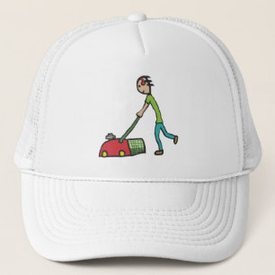 Lawn Mowing Trucker Hat