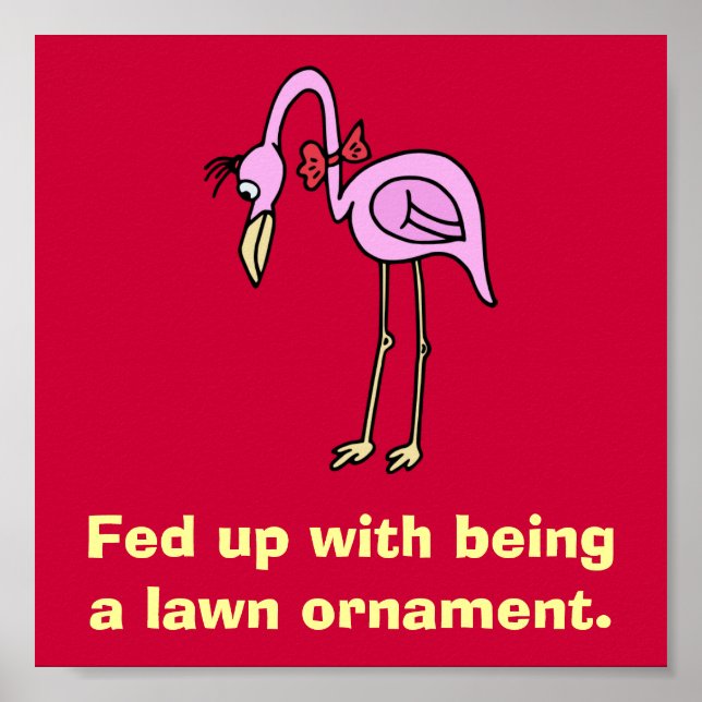 Lawn Ornament Poster (Front)