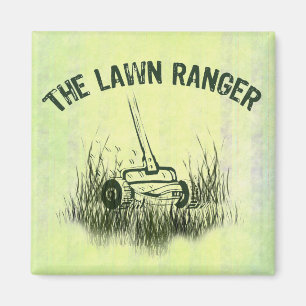 Lawn Ranger Magnet