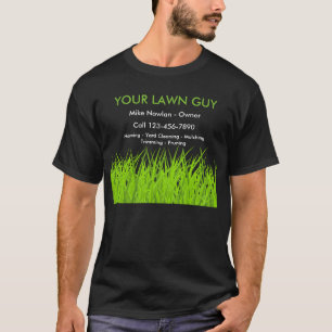 Lawn Service Simple Promotional Work Shirts