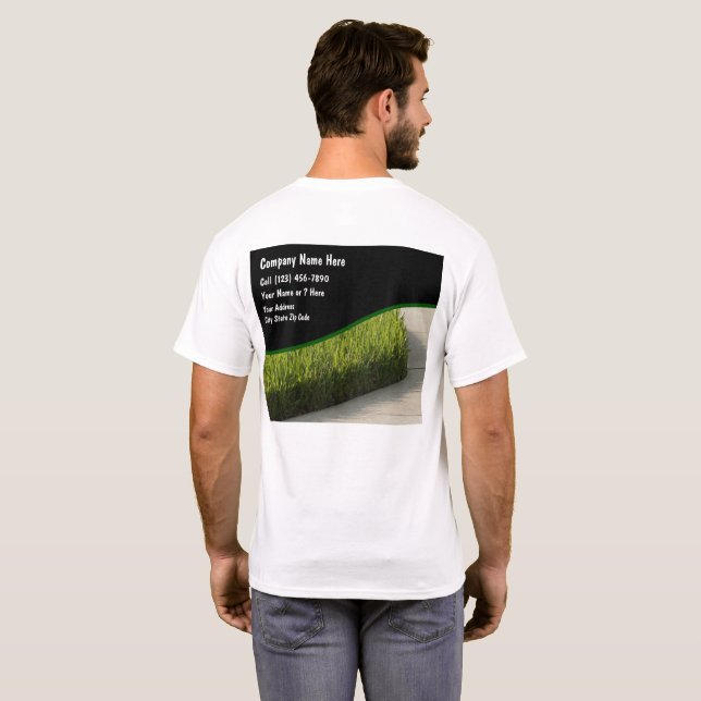 Lawn Service Tshirts (Back Full)