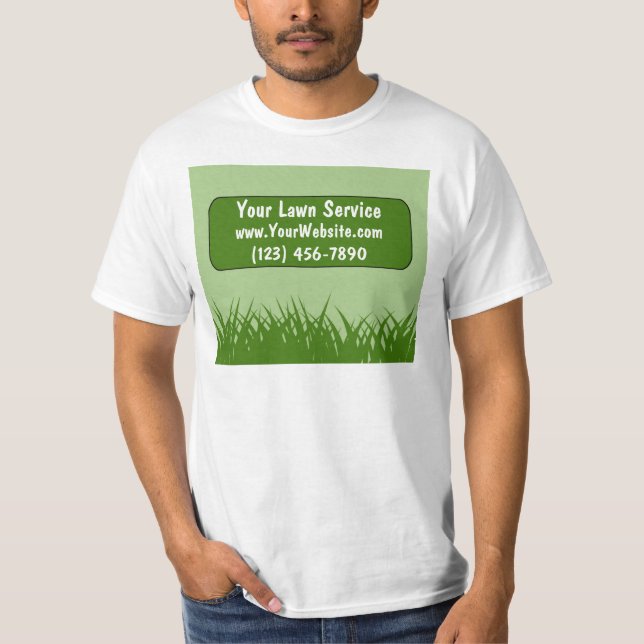 Lawn Service Work Shirts (Front)
