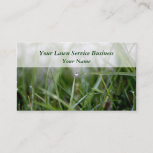 Lawn Services business cards
