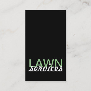 lawn services punch card