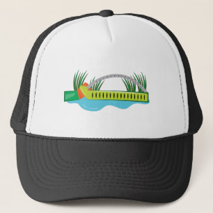 Lawn Sprinkler Trucker Hat
