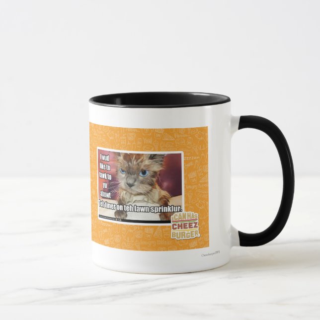 Lawn Sprinklur Timer Mug (Right)