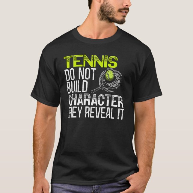 Lawn Tennis Game Sport Racket Tennis T-Shirt (Front)