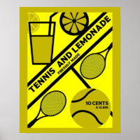 Lawn Tennis Player Graphic Art   
