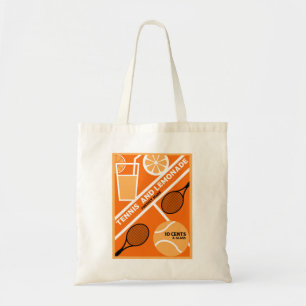 Lawn Tennis Player Graphic Art  Tote Bag