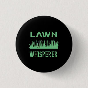Lawn Whisperer 3 Cm Round Badge