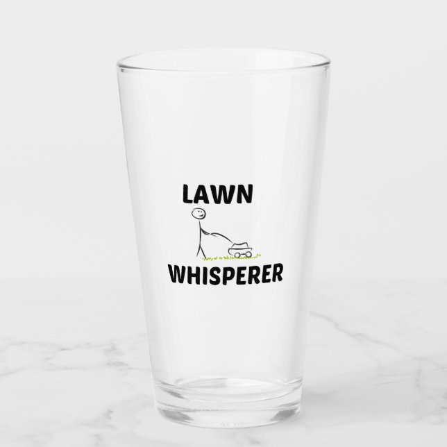 LAWN WHISPERER GLASS (Front)