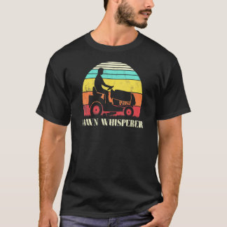 Lawn Whisperer Grass Mowing T-Shirt