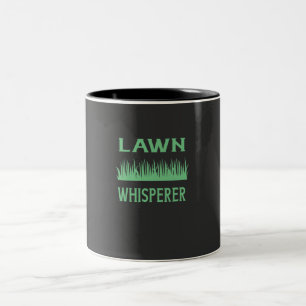 Lawn Whisperer Two-Tone Coffee Mug