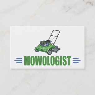 Lawn Yard Mowing, Mow Lawns, Landscaping Lawn Care Business Card