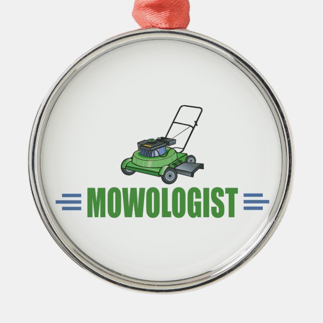 Lawn Yard Mowing, Mow Lawns, Landscaping Lawn Care Metal Tree Decoration (Front)