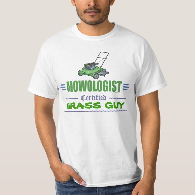 Lawn Yard Mowing, Mow Lawns, Landscaping Lawn Care T-Shirt (Front)