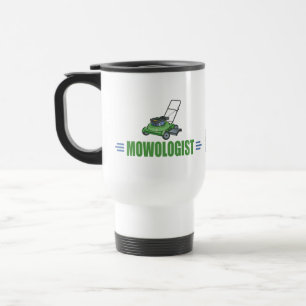 Lawn Yard Mowing, Mow Lawns, Landscaping Lawn Care Travel Mug
