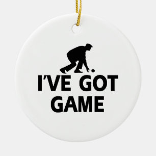 LAWNBOWL.png Ceramic Tree Decoration