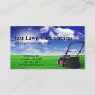 Lawncare Business Card