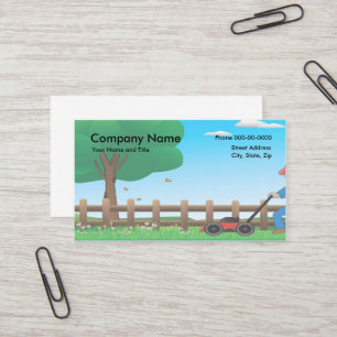 Lawncare Business Card