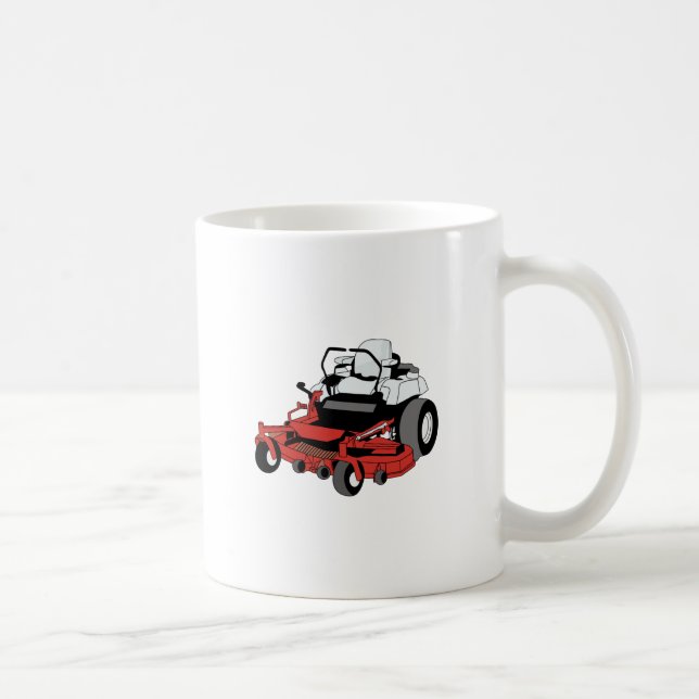 Lawnmower Coffee Mug (Right)