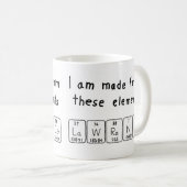 Lawrance periodic table name mug (Front Right)
