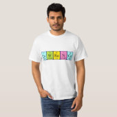 Lawrance periodic table name shirt (Front Full)