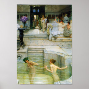 Lawrence Alma-Tadema - A favourite tradition Poster