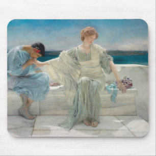 Lawrence Alma-Tadema - Ask Me No More Mouse Mat