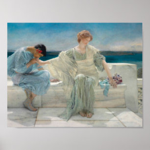 Lawrence Alma-Tadema - Ask Me No More Poster