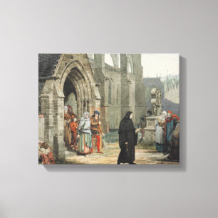 Lawrence Alma-Tadema - Faust and Marguerite Canvas Print