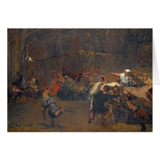 Lawrence Alma-Tadema - Gunthram Bose And His (Front Horizontal)