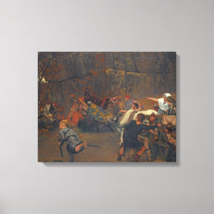 Lawrence Alma-Tadema - Gunthram Bose And His Canvas Print