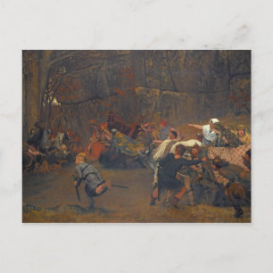 Lawrence Alma-Tadema - Gunthram Bose And His Postcard