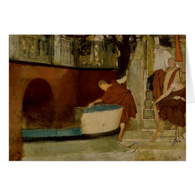 Lawrence Alma-Tadema -The Embarkation On The Barge (Front Horizontal)