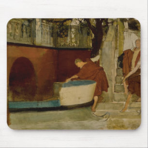 Lawrence Alma-Tadema -The Embarkation On The Barge Mouse Mat