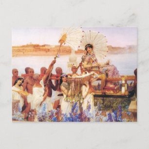 Lawrence Alma Tadema The Finding of Moses Postcard